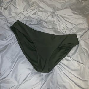 Olive green bikini bottoms